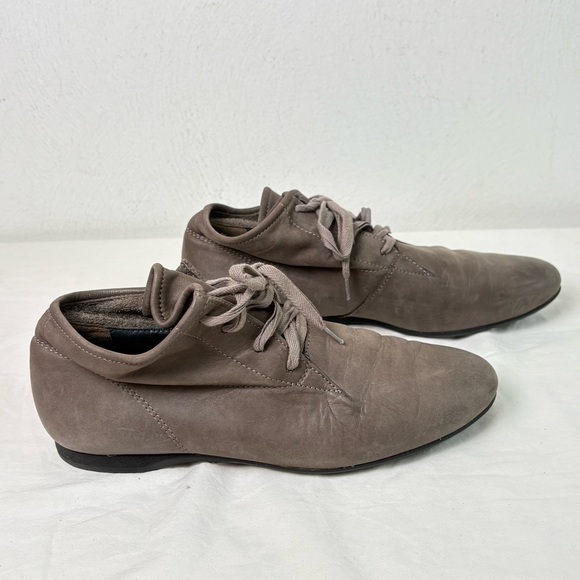 PAUL GREEN Soft Leather Taupe Lace Up Comfy Ankle Bootie Sneaker Shoe 4.5 (US 7) - Picture 3 of 11